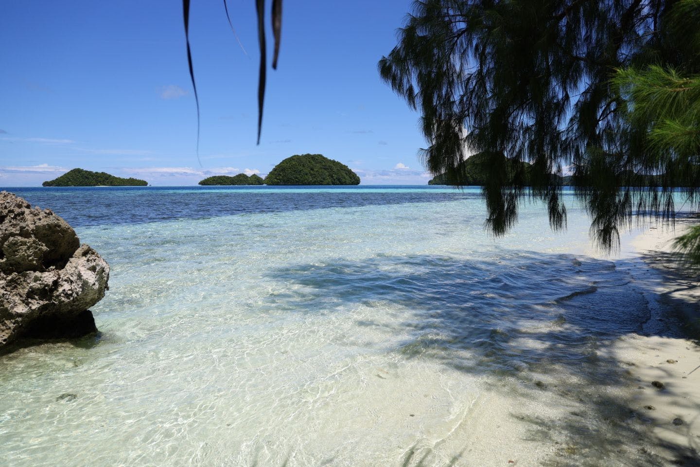 Rock islands in Palau. Photo: André Marton Pedersen
