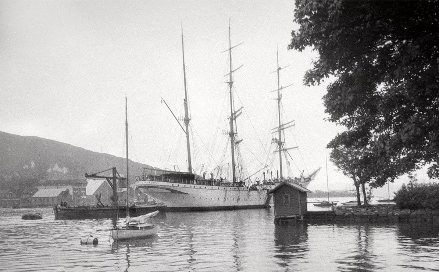 Anchored i 1924. Photo: UiB