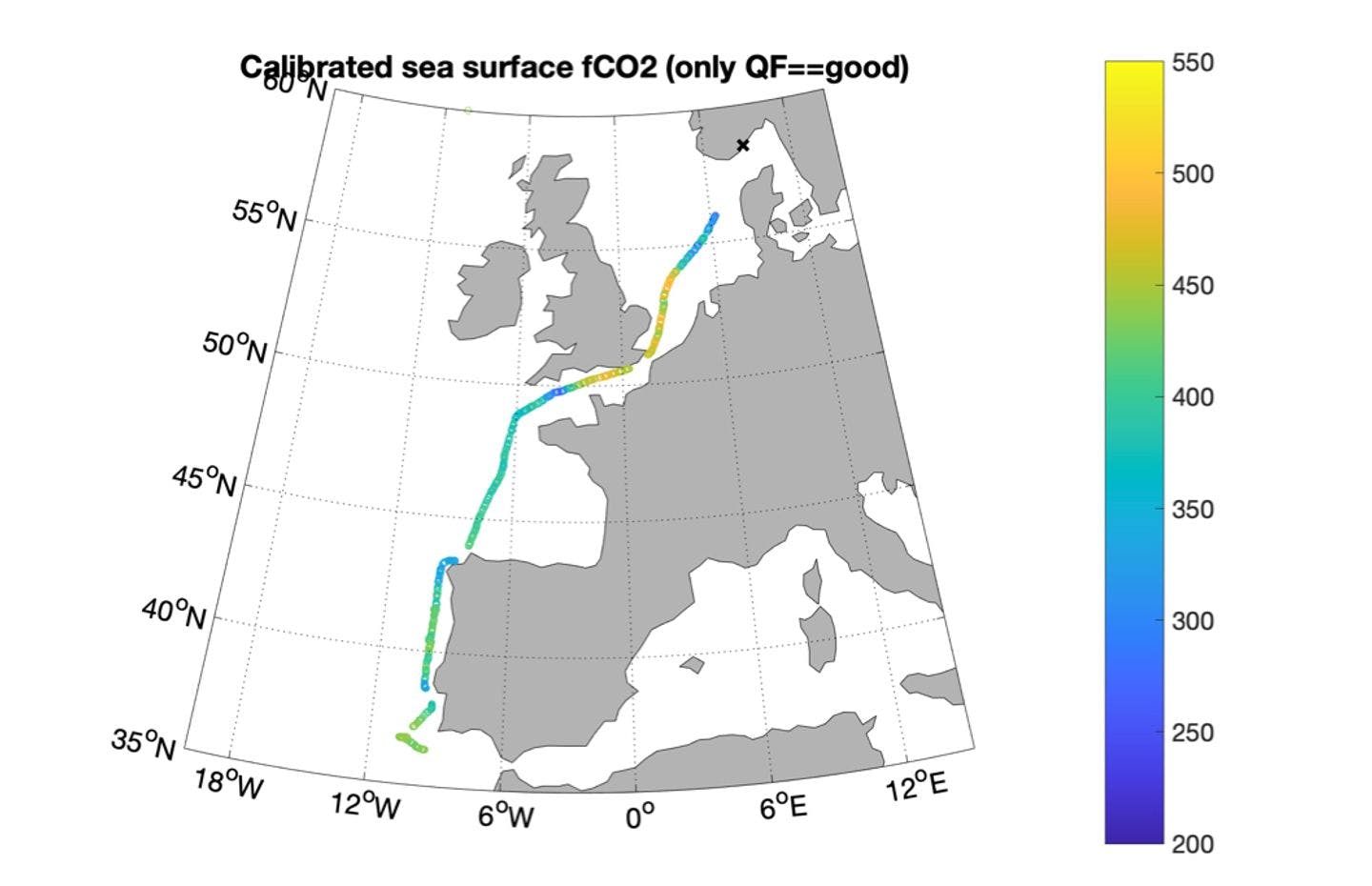 pCO2 of the sea surface