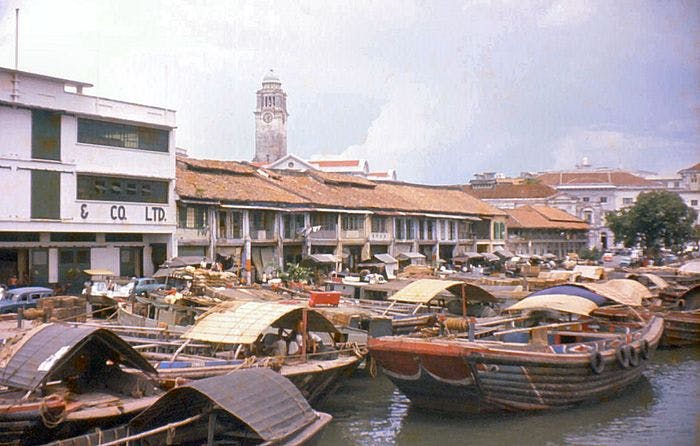 Singapore in 1960. Photo: Peter Forster / Wikimedia Commons