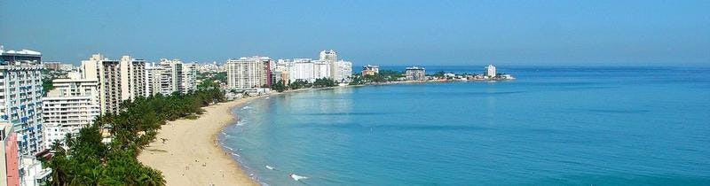 Coral Beach, Isla Verde, Puerto Rico. Foto: BY-SA / Wikimedia commons