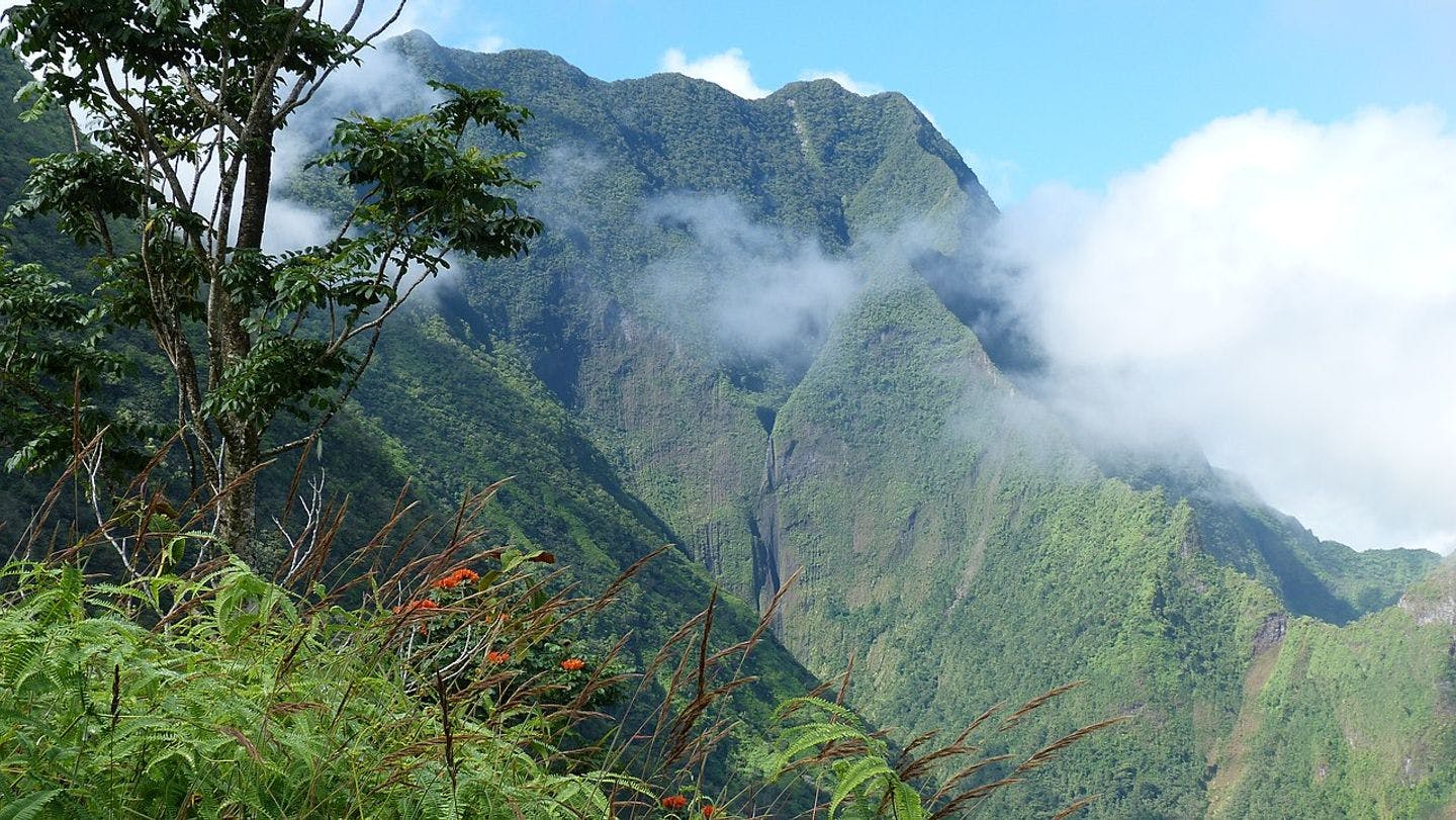 Mount Aorai in the northwestern part of Tahiti. Photo: Creative Commons