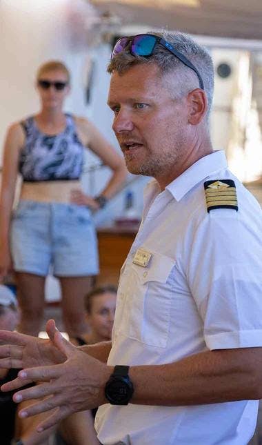 Kaptein Sune Blinkenberg. Foto: André Marton Pedersen