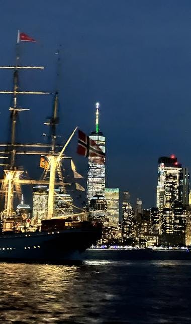 Moored in New York
